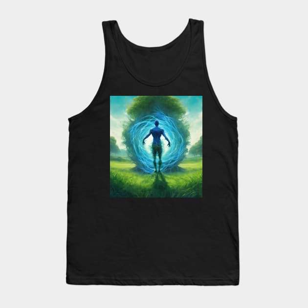 Grounding energy Tank Top by Crystal Reboot